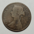 1864 Province Of New Brunswick Victoria One Cent M272