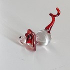 Vintage Hand Blown Glass Art Mouse Rat Miniature Figurine