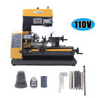 110v 180w Micro 180mm Multi-function Machine Drilling   Milling Lathe Machine