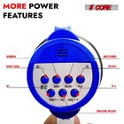 5 Core Megaphone 30w Bull Horn Pa Speaker W 800 Yards Range Loud Siren Voice Amp