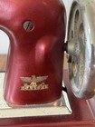 Vintage Casige Toy Sewing Machine W  Hand Crank Made In Germany Around 1945-1955