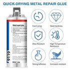 Strongest Metal Steel Aluminum Bond Permanent Fix Glue Epoxy Cold Weld System
