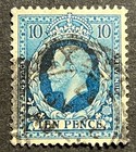 Travelstamps  Great Britain Stamps Scott  219 - 10 Pence Kgv Used