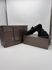Gucci Classichorsebit Black Suede Lug Sole Loafers Us Size 8 1 2  Women   s