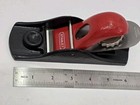 Vintage Stanley Wood Plane Made In England 6 1 2  Fv10 Red Black Enamel 