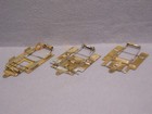 1 24 Brass Slot Car Anglewinder Chassis -  3  Piece Lot - Used Cond 