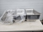 Lot 5 Vollrath 90053 Model- super Pan 3 -full Size X 6  D Perforated Food Pans