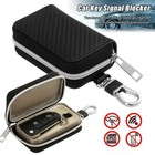 Faraday Cage Signal Blocker Car Key Case Fob Pouch Key-less Blocking Bag