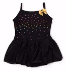 Moret Leotard Bodysuit Dress Skirt Skirtall Cami Rainbow Stud New Girl Xs 3 4