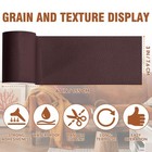 Vigorder Leather Repair Tape  3  X 61  Self Adhesive X 61   Dark Brown