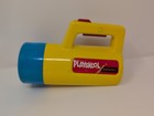Vtg 1986 Playskool Duracell Flashlight Red Green Color Change Lenses Works Great