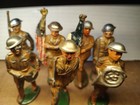 Barclay manoil Marching Toy Soldiers Lot 7