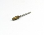 Bullet Shape Sintered Diamond Bur 3 32  Shank Rotary Bur Jewelry Glass Lapidary