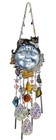Kirks Folly Cat Lovers Venus Seaview Moon Wind Chime  silvertone 
