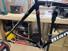 Small  52cm  Bianchi 928 Rc Carbon Fiber Road Bike Frameset Rim Brake 53 5cm Tt