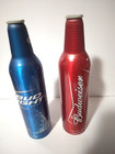 Bud   Bud Light Phillies 2008 World Series Aluminum Beer Bottles