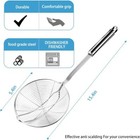 Steel Spider Strainer Skimmer Ladle  Strainer Spider Skimmers Kitchen Cooking