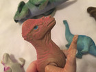 Vintage Playskool Definitely Dinosaurs Lot Of 6  1980 s