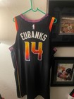 Drew Eubanks 2023-24 Phoenix Suns Authentic Game Used Signed Jersey Size 52  6