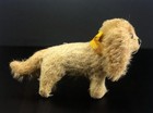 1928 Steiff 4    Charly Dog Mohair Long F Button Smallest Made Standing