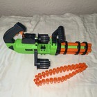 Nerf N-strike Dart Blaster W  Rotating Barrel   Ammo Belt  Soft Darts