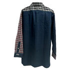 Polo Ralph Lauren Long Sleeve Dress Shirt Red Navy Green Plaid Classic Fit  125