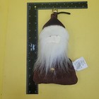Santa  10    Hanging Ornament Woof   Poof 2011