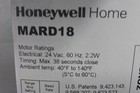 Honeywell Home Mard18 18 In 24vac Round Modulating Damper