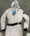 Nwt Gsou Snow Women s Navy Slim-fit Waterproof One-piece Ski Suit W Tags  Medium