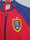 Adidas Real Salt Lake Jacket Size Medium Full Zip Mls Soccer Track Top