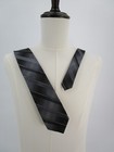 Apt 9 Men s Tie Black Striped 57  Long 3 25  Wide Classic Necktie Neckwear Ties