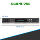 Professional Dual 10 Band Equalizer With Individual Led Indicators