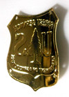 U s  Forest Service Curved Metal Hiking walking Stick Medallion Talladega - Nf