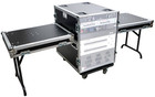 Prox T-14rss24 14u Space Amp Rack Mount Ata Flight Case  24 Inch Depth W-casters