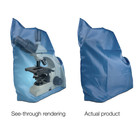 Esd Microscope Dust Cover  Opaque  Blue Fabric  medium 