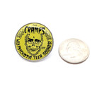 The Cramps  wild Psychotic Teen Sounds  Heavy Metal Enamel Lapel Pin  Brooch Pin