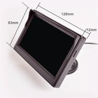 Backup Camera Monitor 5 In Hd Monitor Display Screen For Car Rear View Camera