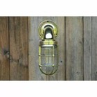 Nautical Vintage Ship Brass Bulkhead Wall Light - Marine-style Antique Fixture