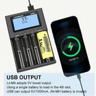 Liitokala Lii-m4 With Volume   Lcd Display Smart Battery Charger For 5v 2a