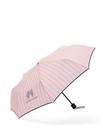 Victoria   s Secret Pink Stripped Foldable Umbrella New