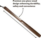 Abd Medical Extra Long Handle Wooden Shoehorn  Set Of 2  29 5      19 7    