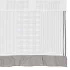 Sawyer Mill Patchwork 90 In  L X 19 In  W Cotton Valance In Country Black Soft W