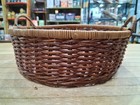 Wicker Round Basket With Handles