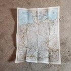 Travel Ephemera A Travelers Map Of Germany National Geographic 1991