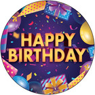 24x Cupcake Toppers     Strong Picks Happy Birthday D  cor  Cupcake Decorations For