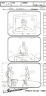 Seaquest Dsv Hand Drawn Production Dead Awaken Storyboard Page 1 Of 3  ms