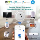 Smart Socket Wifi Plug Outlet Timer Switch Socket Work With Alexa Google Home