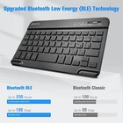 7-inch Ultrathin 4mm Wireless Bluetooth Keyboard For Ipad Samsung Tablet Iphone