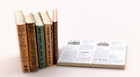 Dolls House 1 12 Scale Miniature Books  6 X Cookery Books