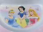 Disney Princess 2 Part Plate Cinderella Snow White Sleeping Beauty First Years